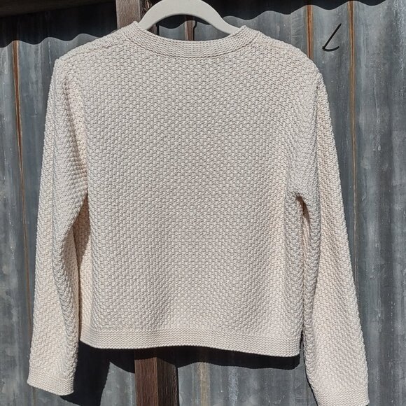 UNIQLO Women's Knitted Short Jacket Sweater/Cardigan Pockets Chic Size Small - Picture 7 of 12